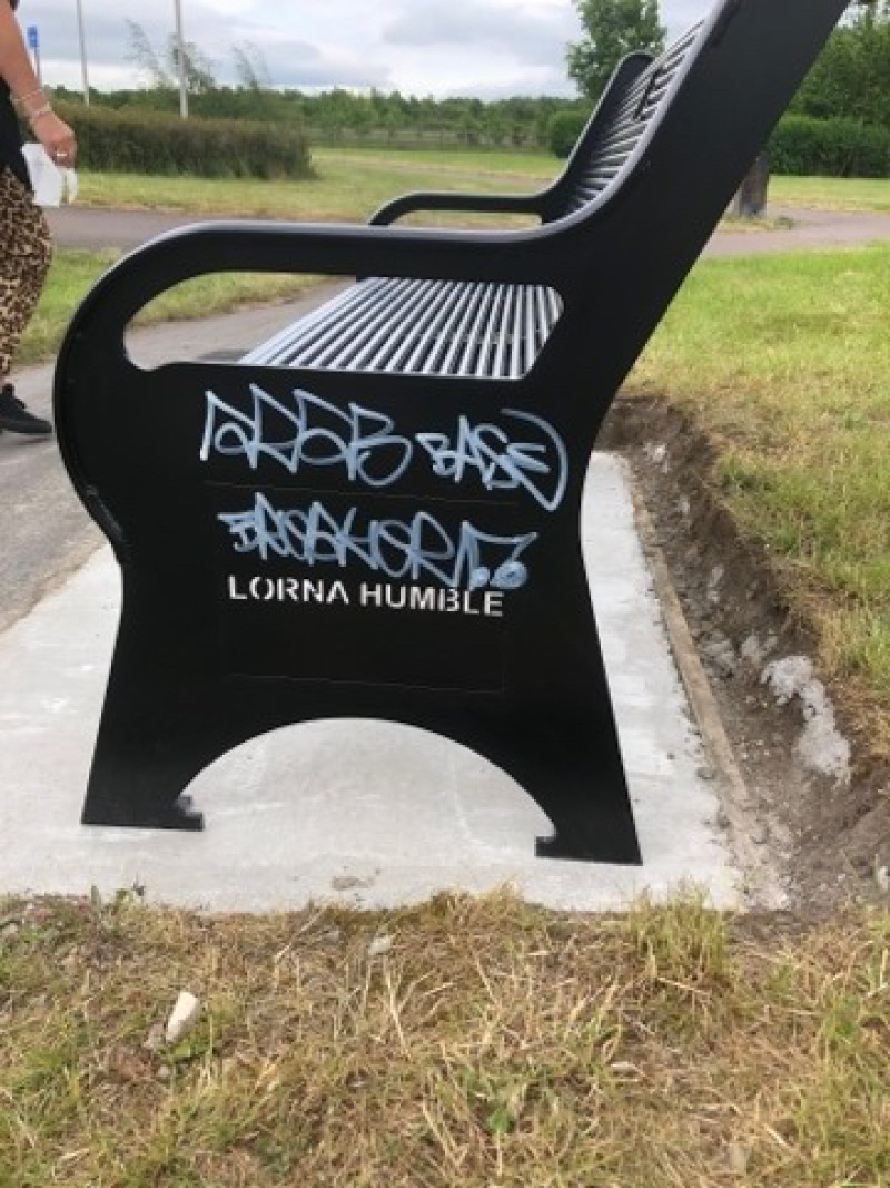 Other image for ‘The bench is not a blackboard  it’s a tribute’